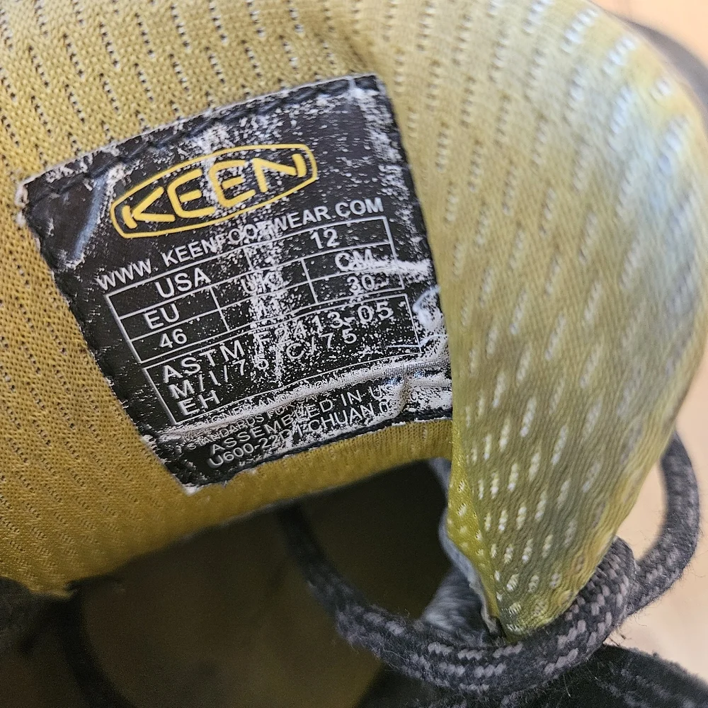 Keen Men's Steel Toe Leather Boots - Picture 6 of 9